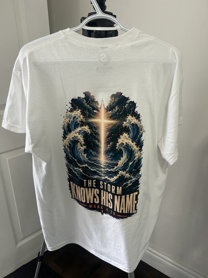 Custom-printed T-shirt from Serfe Studio
